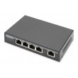 Digitus 4 Port Gigabit 4PPoE Extender, 802.3at, 60 W