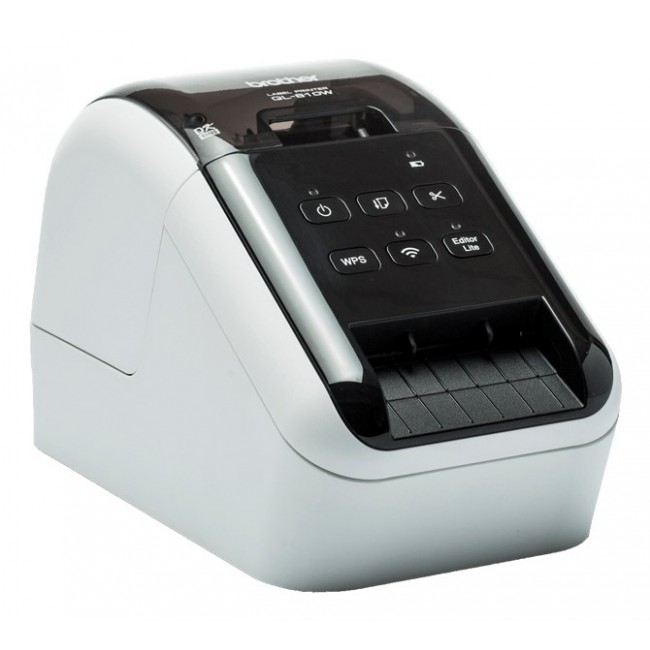 Brother QL-810W label printer Direct thermal Colour 300 x 600 DPI 176 mm/sec Wired & Wireless DK Wi-Fi