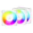 ARCTIC Freezer P14 Pro Reverse A-RGB (White) - 3 Pack - 140 mm A-RGB PWM Fan with Cable Splitter