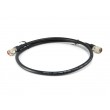 LevelOne 1m Antenna Cable, CFD-400, N Male Plug to N Male Plug, Indoor/Outdoor