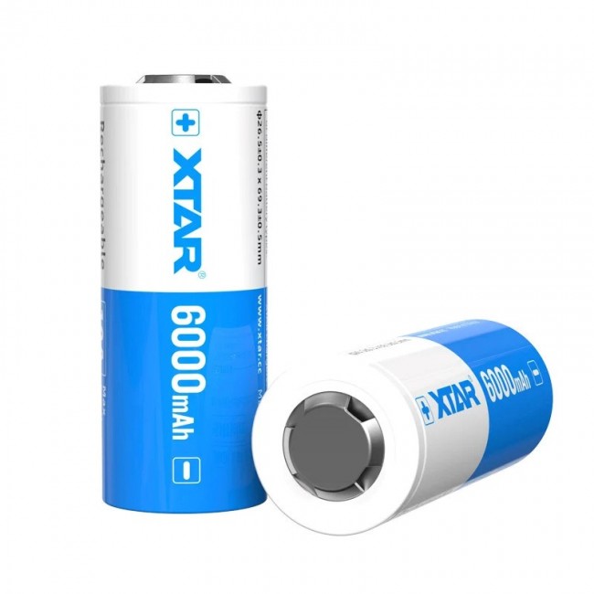 Battery 26650 3,6V Li-ion 6000 mAh