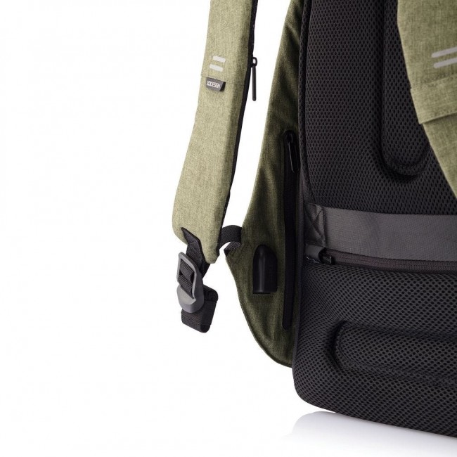 XD DESIGN ANTI-THEFT BACKPACK BOBBY HERO REGULAR GREEN P/N: P705.297 XD DESIGN ANTI-THEFT BACKPACK BOBBY HERO REGULAR GREEN P/N: P705.297