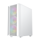 Gembird Fornax 4000W ARGB gaming ATX computer case, Midi Tower, backlight, White