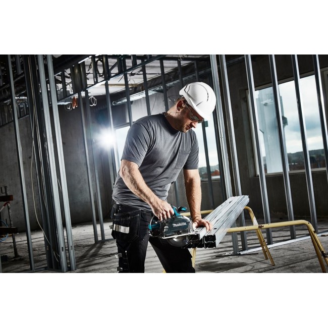 Makita DCS553Z portable circular saw 15 cm Black, Blue 4200 RPM Makita DCS553Z portable circular saw 15 cm Black, Blue 4200 RPM