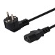 SAVIO CL-181 Power cable CEE 7/7 (E/F) IEC C13 5m SAVIO CL-181 Power cable CEE 7/7 (E/F) IEC C13 5m