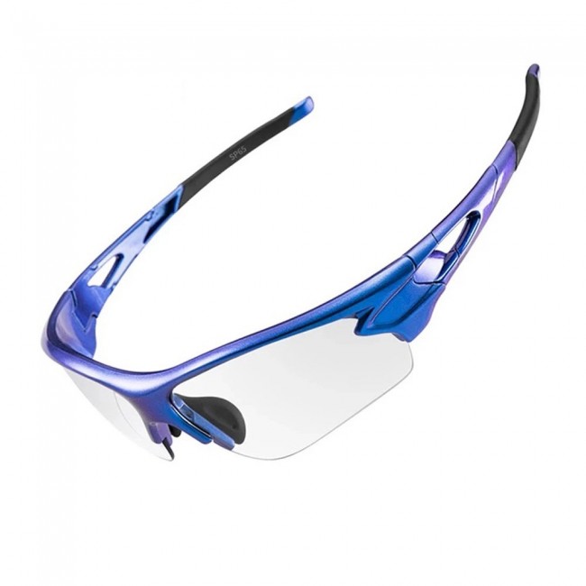 Rockbros 10069 UV400 blue photochromic cycling glasses Rockbros 10069 UV400 blue photochromic cycling glasses