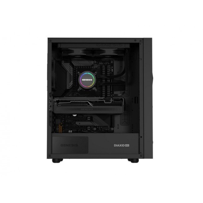 HOUSING GENESIS DIAXID 605F MIDI TOWER WITH USB-C WINDOW BLACK HOUSING GENESIS DIAXID 605F MIDI TOWER WITH USB-C WINDOW BLACK