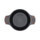 Resto Kitchenware Capella 2.6 L Round Black, Wood