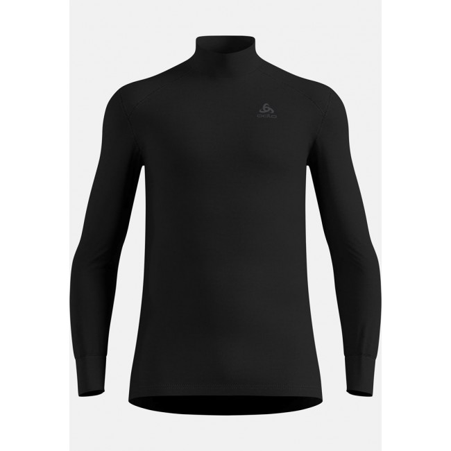 Odlo BL TOP turtle neck l/s ACTIVE WARM ECO men's shirt, size M, black Odlo BL TOP turtle neck l/s ACTIVE WARM ECO men's shirt, size M, black