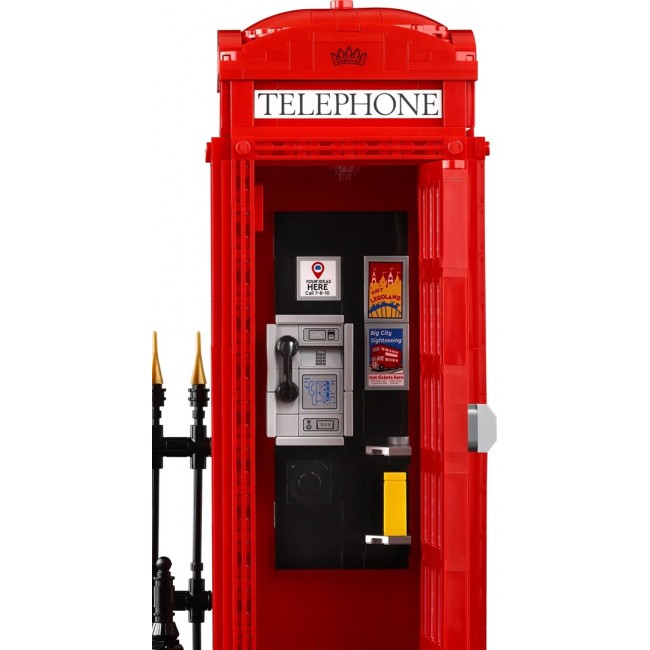 LEGO IDEAS 21347 Red London Telephone Box LEGO IDEAS 21347 Red London Telephone Box