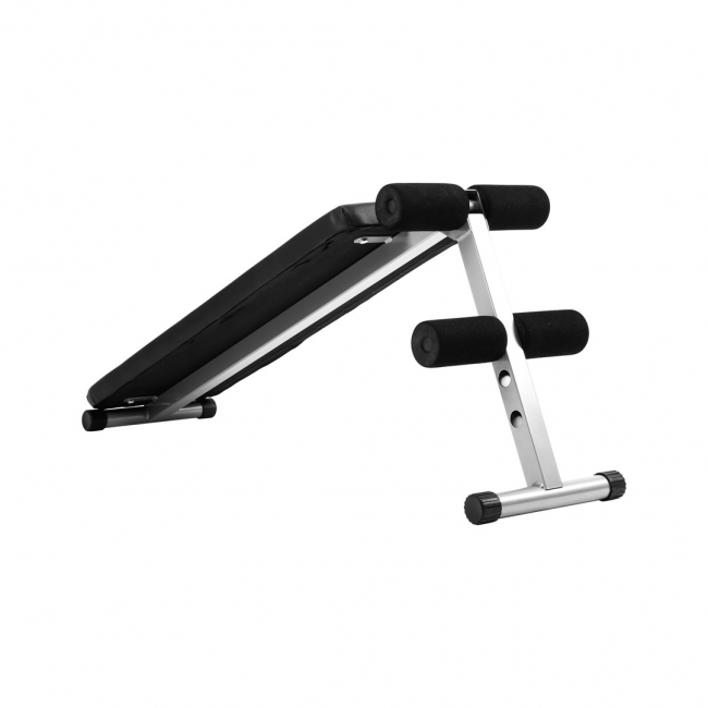 REBEL ACTIVE Inclined training bench for abdominal muscles