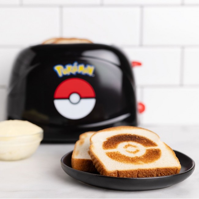 Mad Monkey Pok mon - Toaster 2 slice(s) Black, Red, White Mad Monkey Pok mon - Toaster 2 slice(s) Black, Red, White