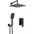 Concealed shower set