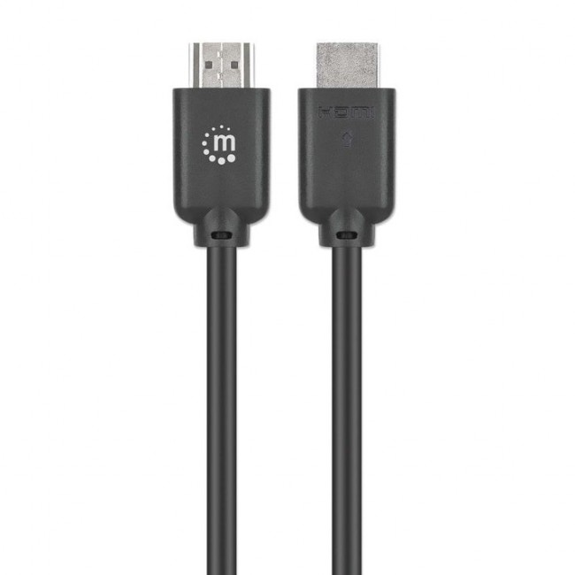 Manhattan HDMI 4K@60Hz Cable with Ethernet, 22.5m, Suitable for ALL 4K & 1080p/HD uses - when upgrading now or have it ready for when you need it, Male to Male, Black, Ultra HD 4k x 2k, Lifetime Warranty, Premium High Speed