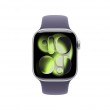 Apple Watch Series 11 GPS + Cellular 42mm Silver Aluminium Case with Purple Fog Sport Band - M/L Apple Watch Series 11 GPS + Cellular 42mm Silver Aluminium Case with Purple Fog Sport Band - M/L