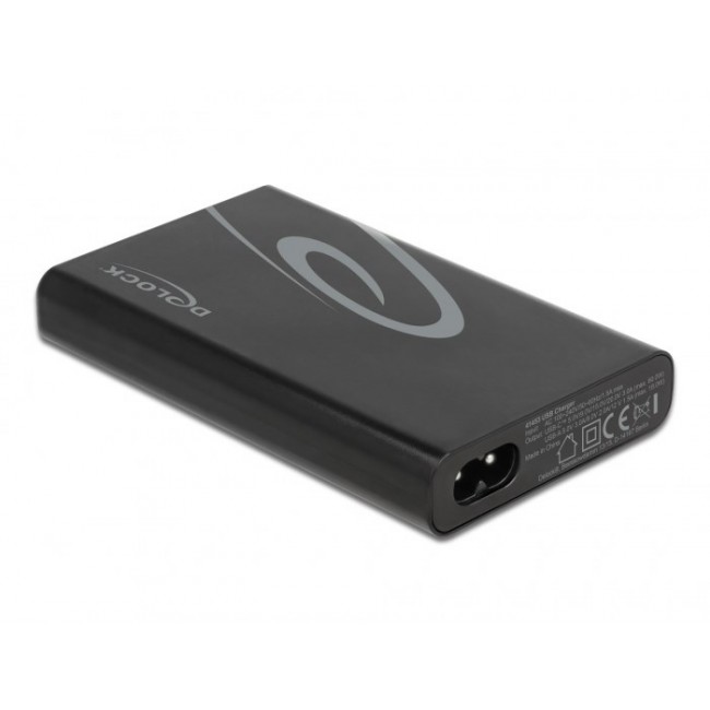 DeLOCK USB Charger 2 x USB Type-C PD 3.0 + 1 x USB Type-A with 60 W