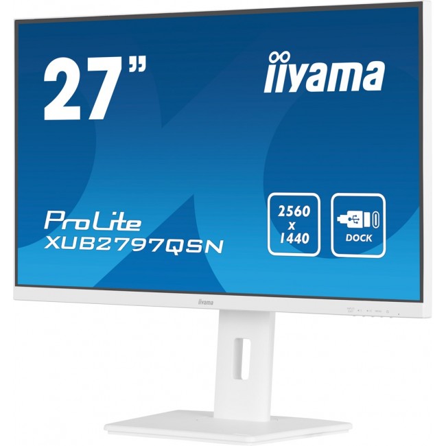 iiyama G-MASTER XUB2797QSN-W2 computer monitor 68.6 cm (27 iiyama G-MASTER XUB2797QSN-W2 computer monitor 68.6 cm (27