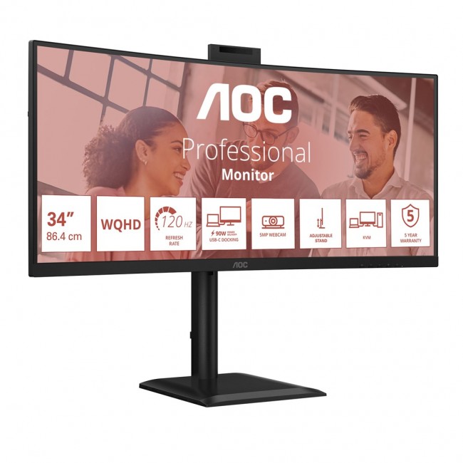 AOC CU34E4CW/75 computer monitor 86.4 cm (34