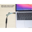 Manhattan Active USB-C to USB-C Cable, 5m, USB 3.2 Gen 2 (formerly USB 3.1 Gen 2), 10 Gbps, 3A/60W Fast Charging, SuperSpeed+ USB, DisplayPort Alt Mode Video up to 8K@60Hz, Black, Three Year Warranty