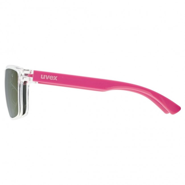 Uvex rookie clear Multi-sport glasses Boy/Girl Full rim Pink, Translucent