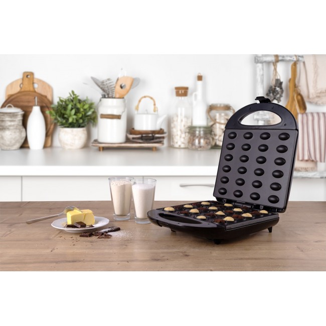 Mesko Home MS 3041 waffle iron 24 waffle(s) 1600 W Black