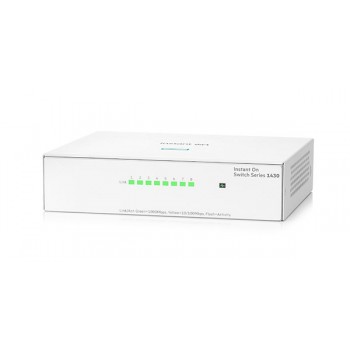 HPE Aruba Networking Aruba Instant On 1430 8G Unmanaged L2 Gigabit Ethernet (10/100/1000) White