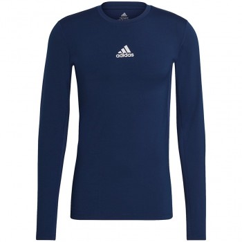 adidas Compression Long Sleeve Tee Navy GU7338 XL