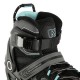 INLINE SKATES NILS EXTREME NA9157 BLACK/MINT SIZE. 44 INLINE SKATES NILS EXTREME NA9157 BLACK/MINT SIZE. 44