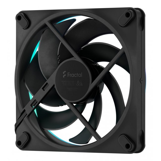 Fractal Design Momentum 14 RGB Computer case Fan 14 cm Black 3 pc(s) Fractal Design Momentum 14 RGB Computer case Fan 14 cm Black 3 pc(s)