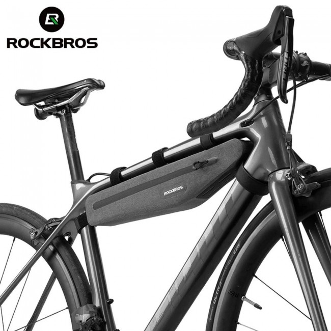 Rockbros AS-052 grey waterproof bike frame bag Rockbros AS-052 grey waterproof bike frame bag