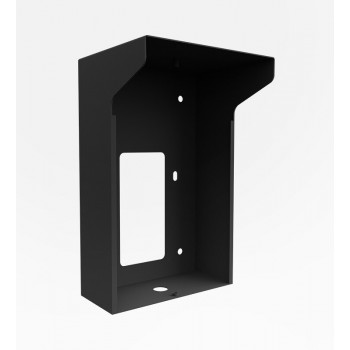 Frame with rooftop for intercom