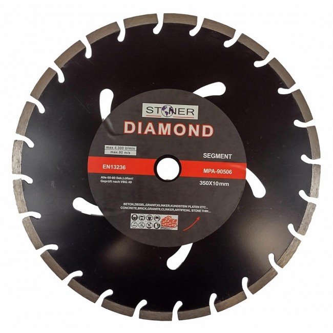 D.STONER DISC 350mm SEG. D.STONER DISC 350mm SEG.