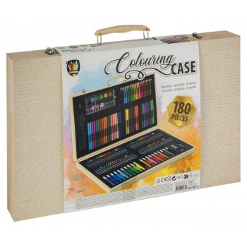 Artist's Furniture in Wooden Suitcase 180el 150088 94724