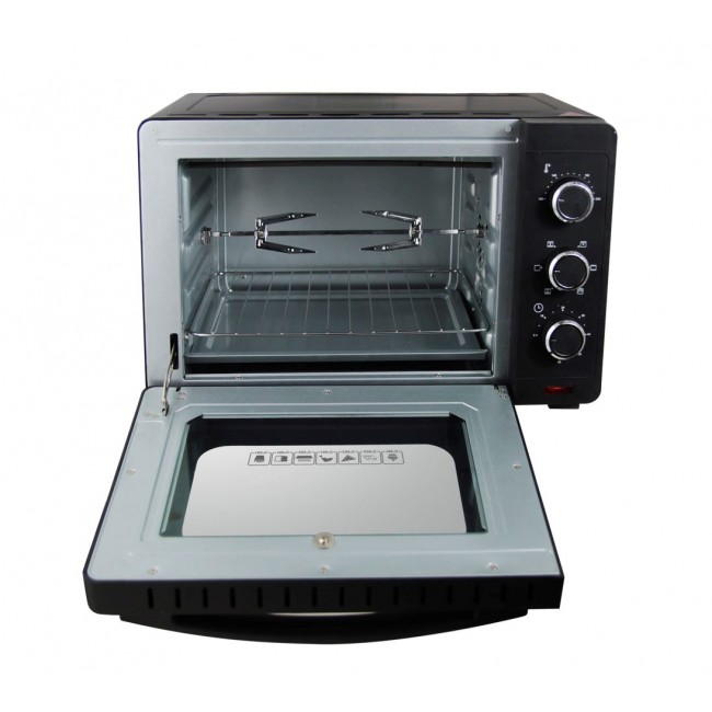 Esperanza EKO006N Mini oven with convection and spit 25 l 1600W Black Esperanza EKO006N Mini oven with convection and spit 25 l 1600W Black