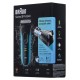 Braun Series 3 3040s Foil shaver Trimmer Black, Blue Braun Series 3 3040s Foil shaver Trimmer Black, Blue