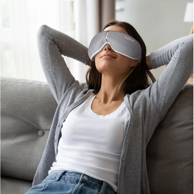 Havit EM1601 eye massager (grey) Havit EM1601 eye massager (grey)
