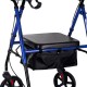 Lightweight aluminium four-wheel rehabilitation walker CH100AM Lightweight aluminium four-wheel rehabilitation walker CH100AM