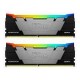 Kingston Technology FURY 32GB 3600MT/s DDR4 CL16 DIMM (Kit of 2) 1Gx8 Renegade RGB Kingston Technology FURY 32GB 3600MT/s DDR4 CL16 DIMM (Kit of 2) 1Gx8 Renegade RGB