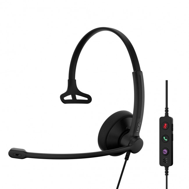 IMPACT 100 MS Mono USB-C+A - Headset - Mono