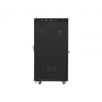 Lanberg FF01-8015-23BL rack cabinet 15U Freestanding rack Black