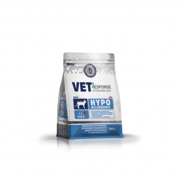 VET RESPONSE Hypoallergenic - dry cat food - 400g VET RESPONSE Hypoallergenic - dry cat food - 400g