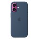 Apple iPhone16 Silicone Case with MagSafe - Denim