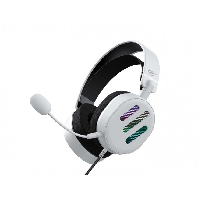 Havit H2038U - gaming headphones, black and white