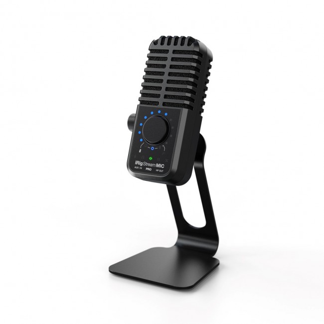 IK Multimedia iRig Stream Mic Pro - condenser microphone IK Multimedia iRig Stream Mic Pro - condenser microphone