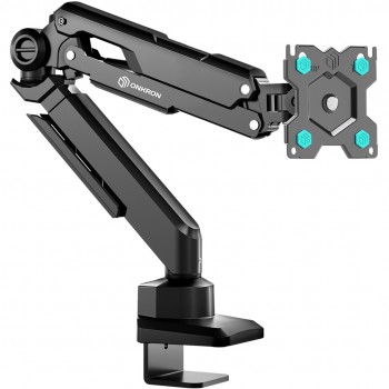 ONKRON G90-B Swivel and tilt desk mount for 13 -34 monitors, max. 10 kg, with rotation, black