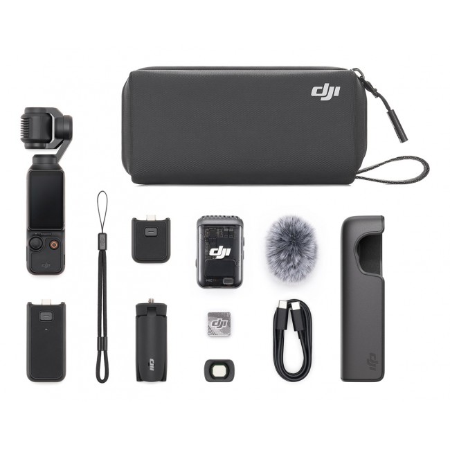 DJI Osmo Pocket 3 Creator Combo gimbal camera 4K Ultra HD 9.4 MP Black