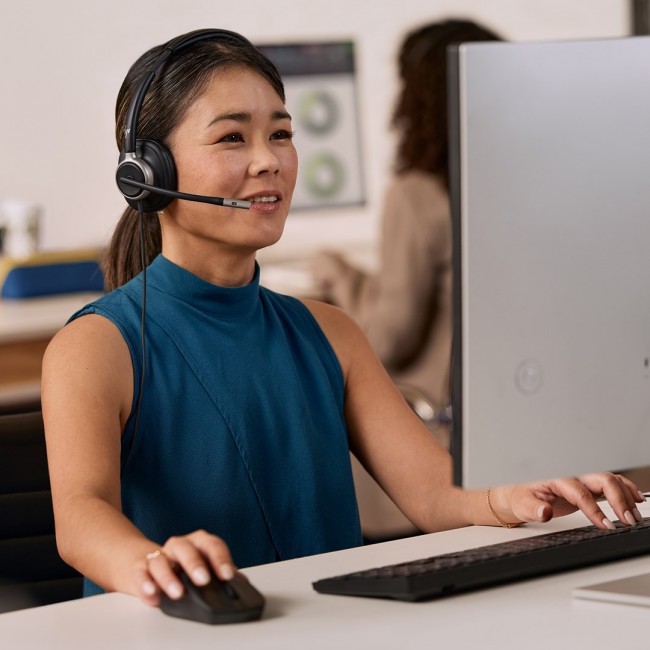 HP Poly Mission 815 Monaural USB Wired Headset