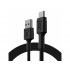 Green Cell KABGC22 USB cable USB 2.0 1.2 m USB A USB C 0.48 Gbit/s Black