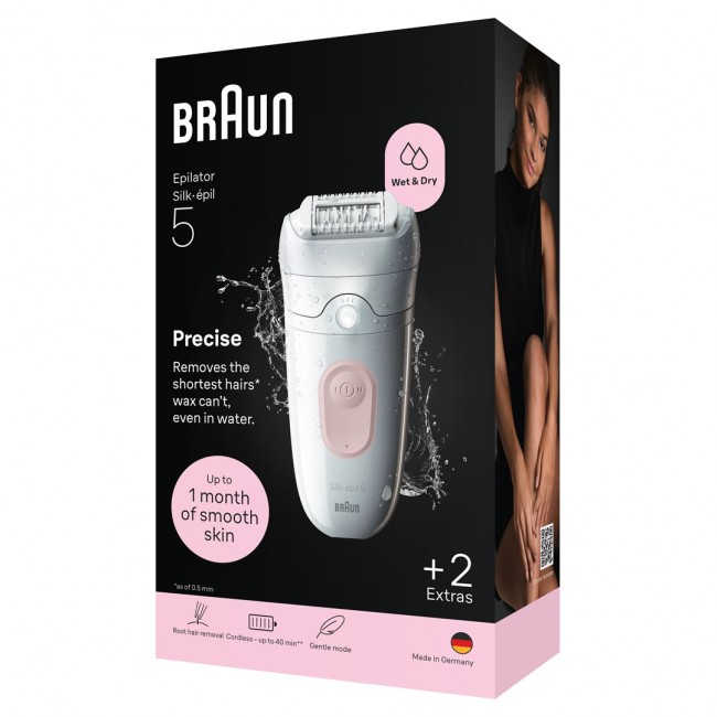 Braun Silk- pil 5 Silk-epil 5 SE 5-011 28 tweezers White