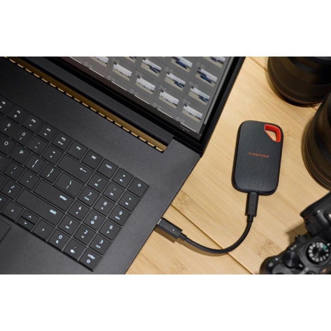 SanDisk Extreme Portable SSD (V3) 4 TB USB Type-C USB 3.2 Gen 2x2 Red, Blue